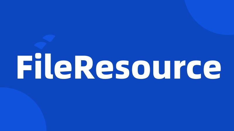 FileResource