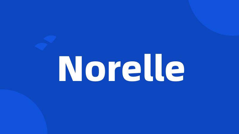 Norelle