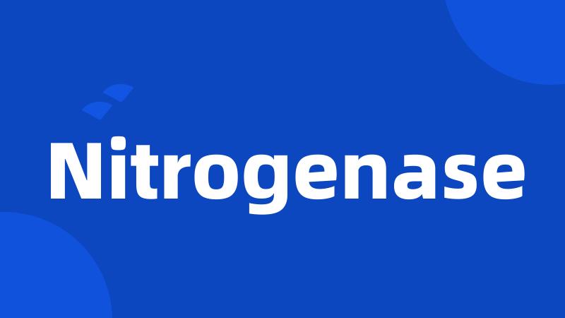 Nitrogenase