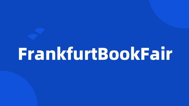 FrankfurtBookFair