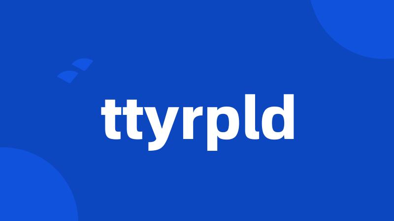 ttyrpld