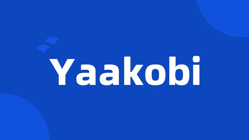 Yaakobi