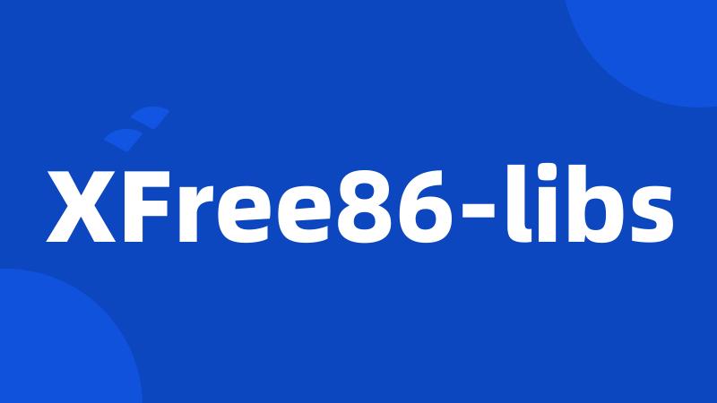 XFree86-libs