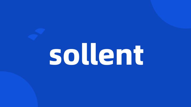 sollent