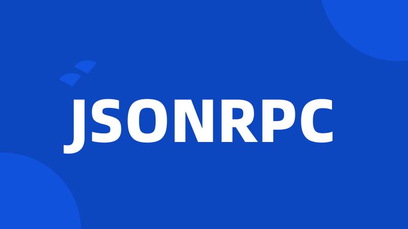 JSONRPC