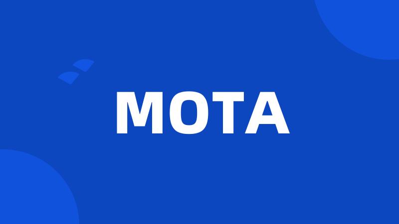 MOTA