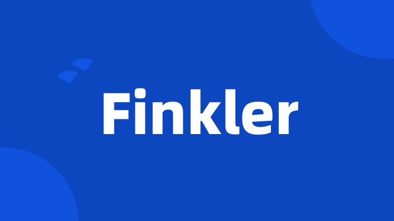 Finkler