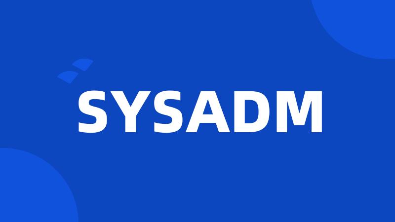 SYSADM