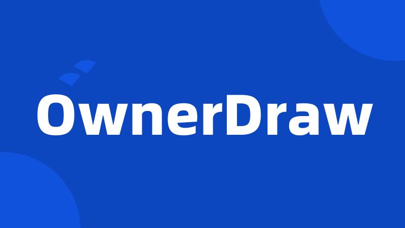 OwnerDraw