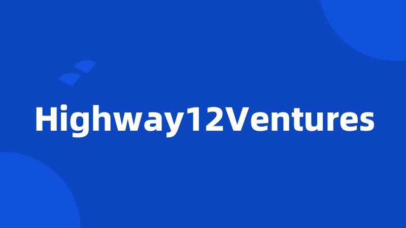 Highway12Ventures