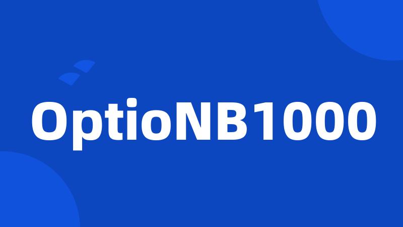 OptioNB1000