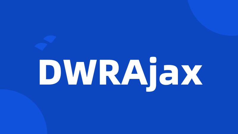 DWRAjax