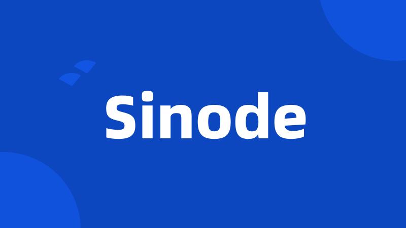 Sinode