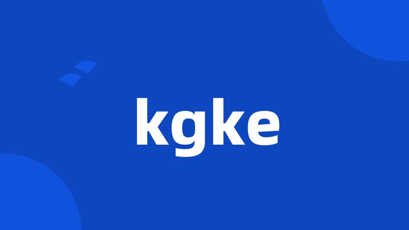 kgke