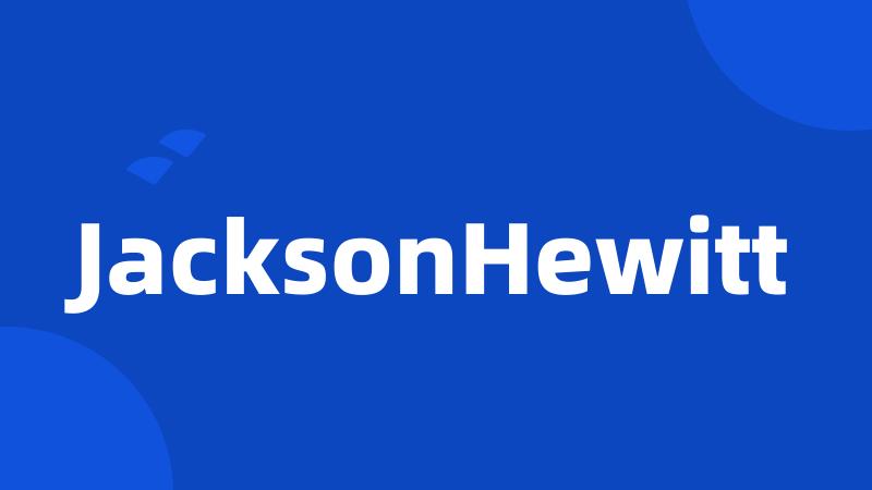 JacksonHewitt