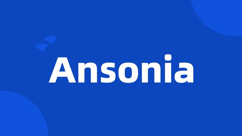 Ansonia