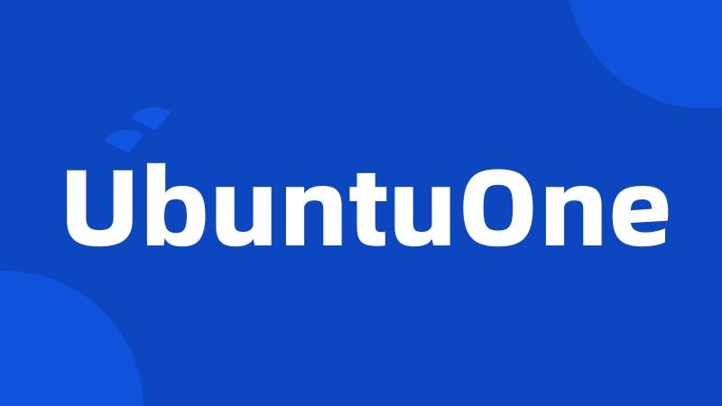 UbuntuOne