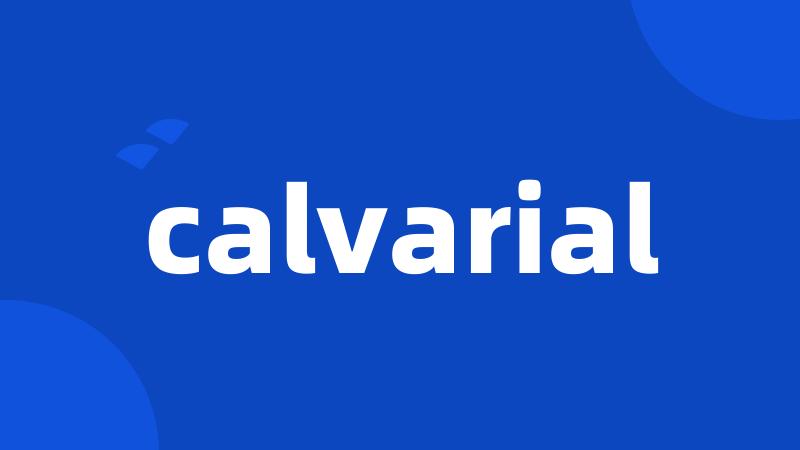 calvarial