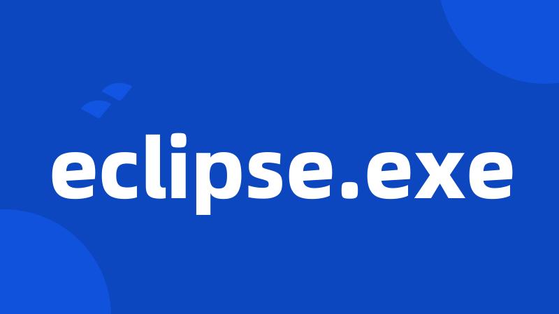 eclipse.exe