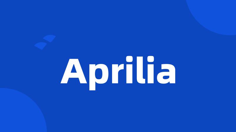 Aprilia