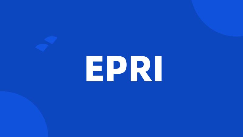 EPRI