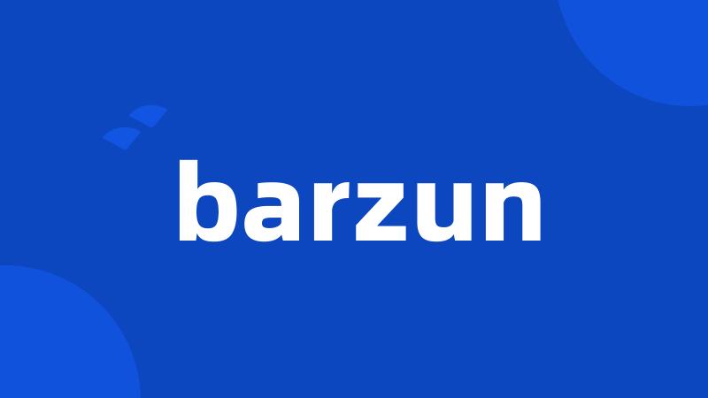 barzun