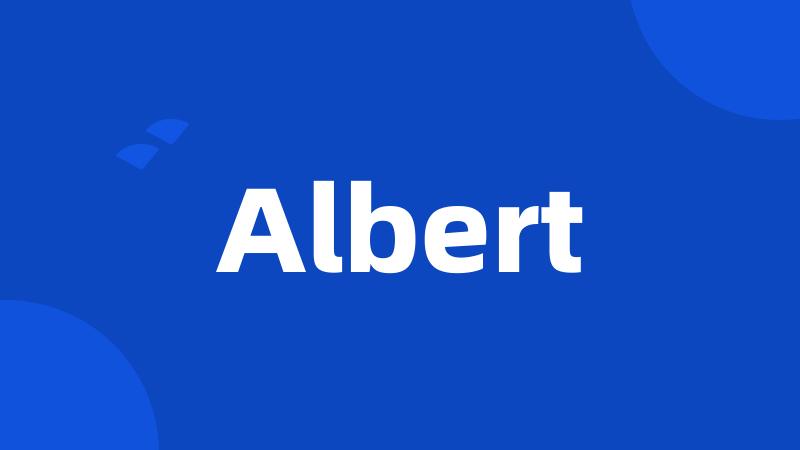 Albert