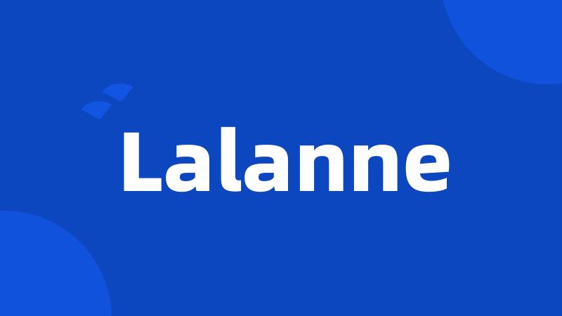 Lalanne