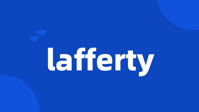 lafferty