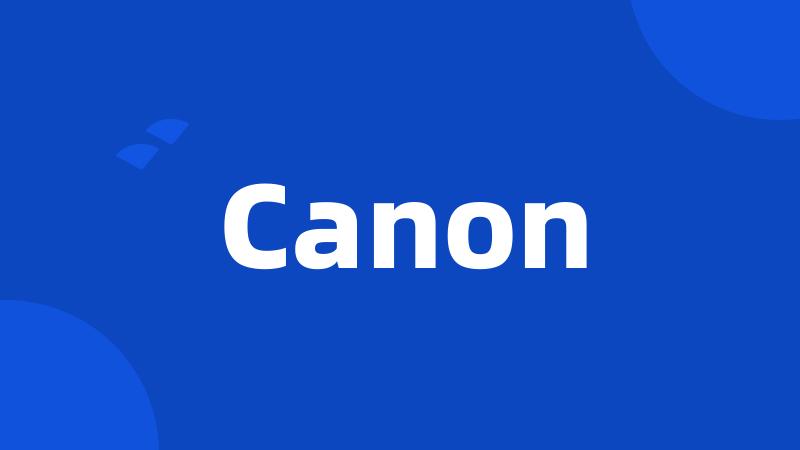 Canon