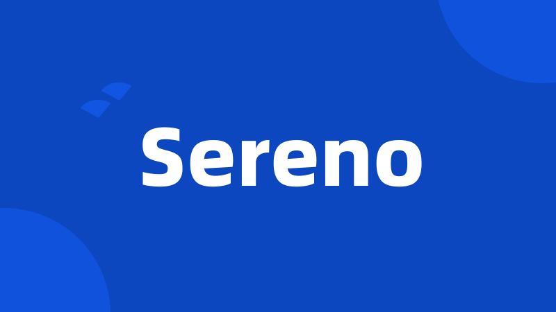 Sereno