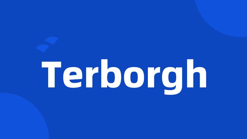 Terborgh