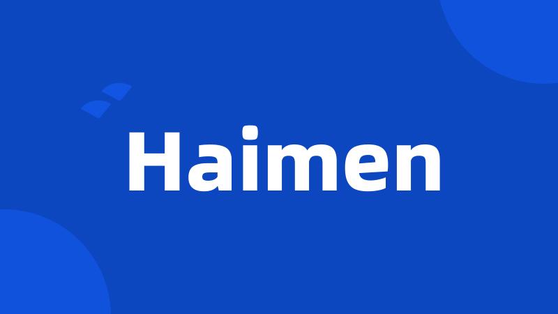 Haimen