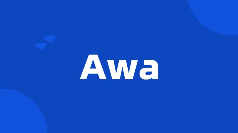 Awa