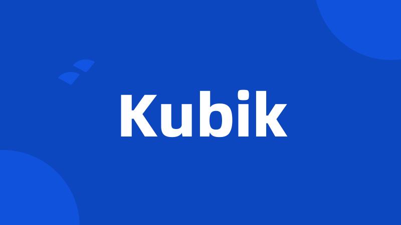 Kubik