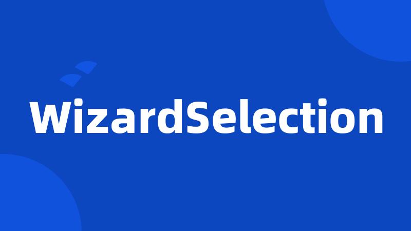 WizardSelection