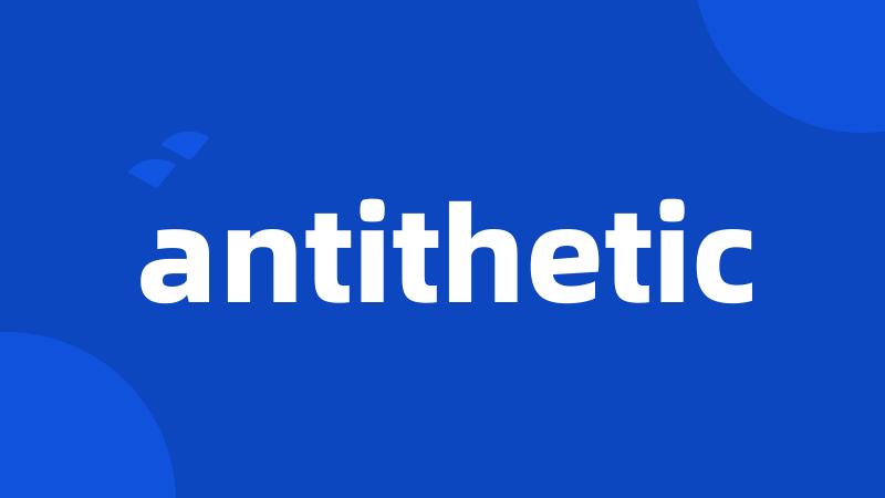 antithetic