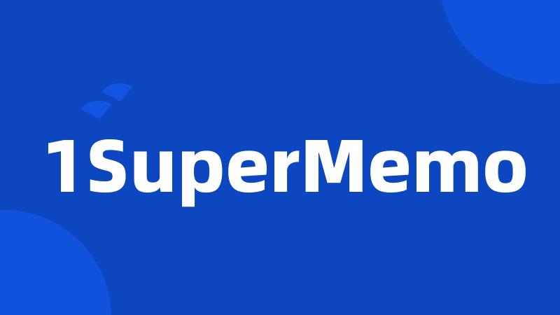 1SuperMemo