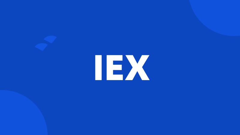 IEX