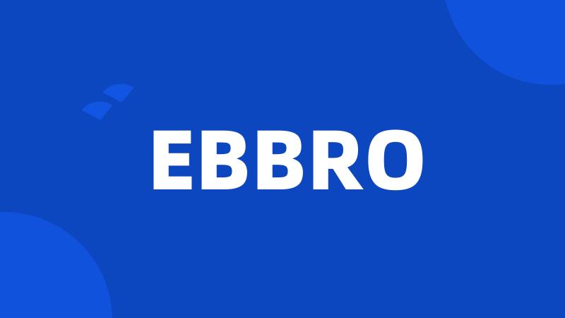 EBBRO