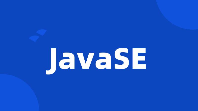 JavaSE