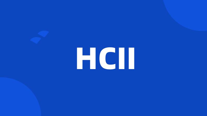 HCII