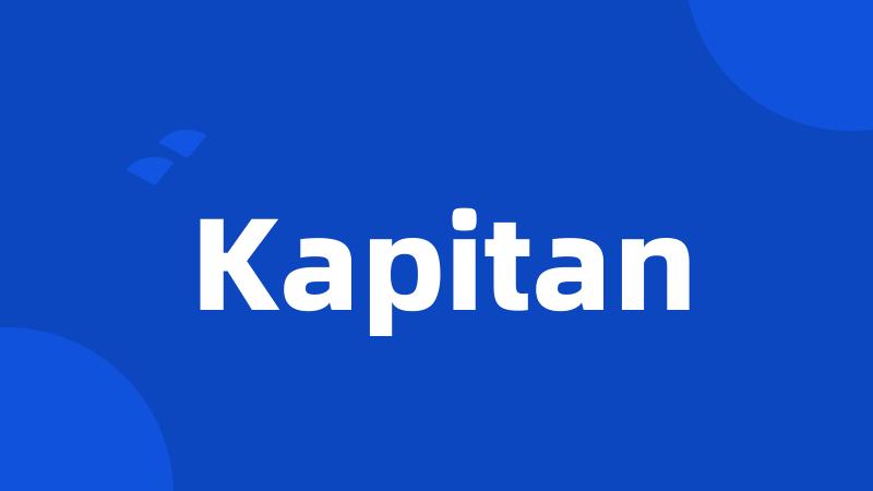 Kapitan