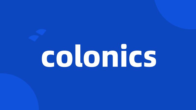 colonics