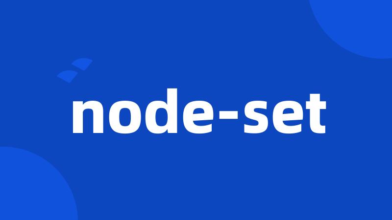 node-set