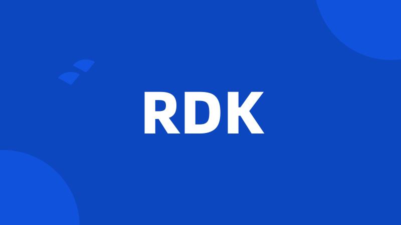 RDK