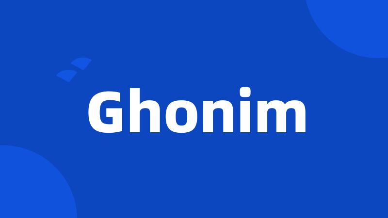 Ghonim