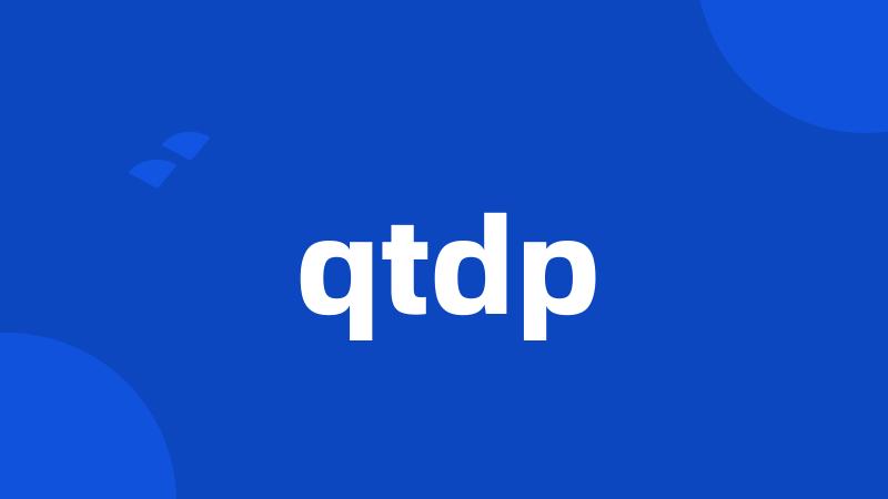 qtdp