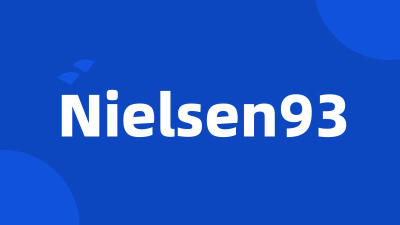 Nielsen93