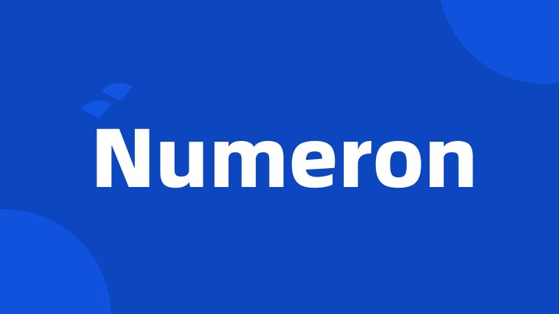 Numeron